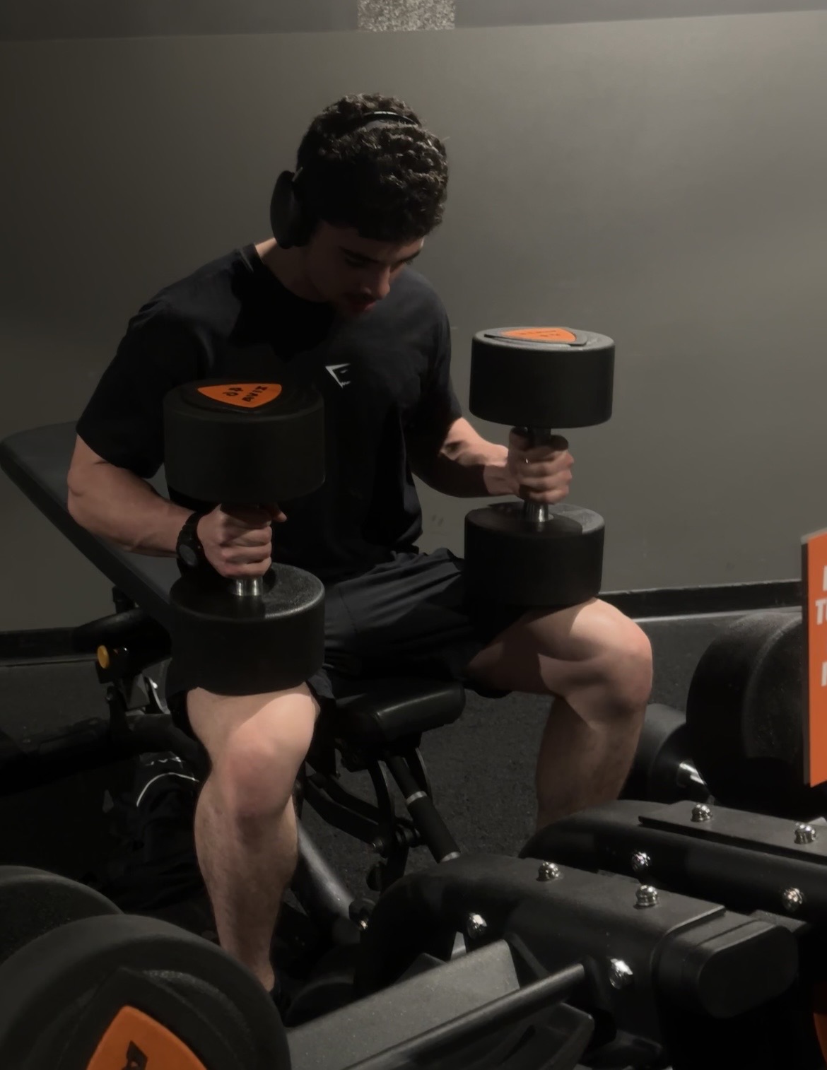 Moi à la musculation